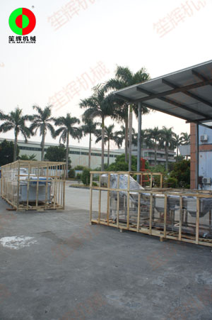 十一黃金周節(jié)后忙出貨，客戶另一條無損清洗線完工交貨！