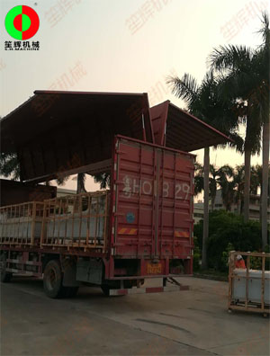 多臺氣泡洗菜機出貨交付客戶！