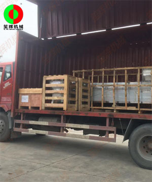 一批蔬果加工機械按期出貨交付客戶!