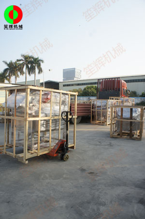 年前某經銷商定購的蔬果加工機械設備訂單,按期完工交付!