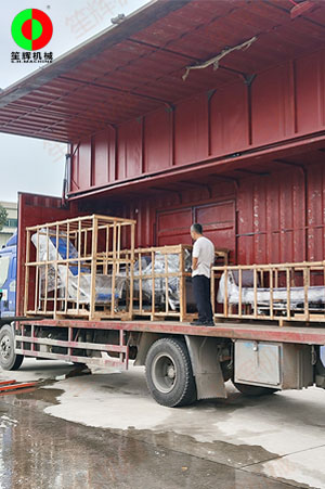 果蔬分選清洗生產(chǎn)線發(fā)貨交付江蘇客戶!