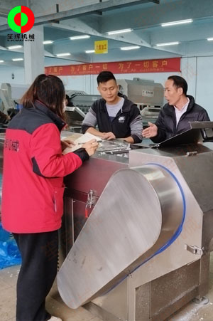 兩批客戶帶物料親臨我司試機(jī)考察,并簽訂意向合同!