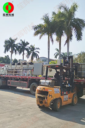 廣西香芋加處理生產(chǎn)線交付客戶!