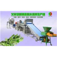 艾葉/艾草加工生產線(切割/清洗/脫水/攪拌/壓實發酵) 艾葉/艾草加工生產線(切割/清洗/脫水/攪拌/壓實發酵)